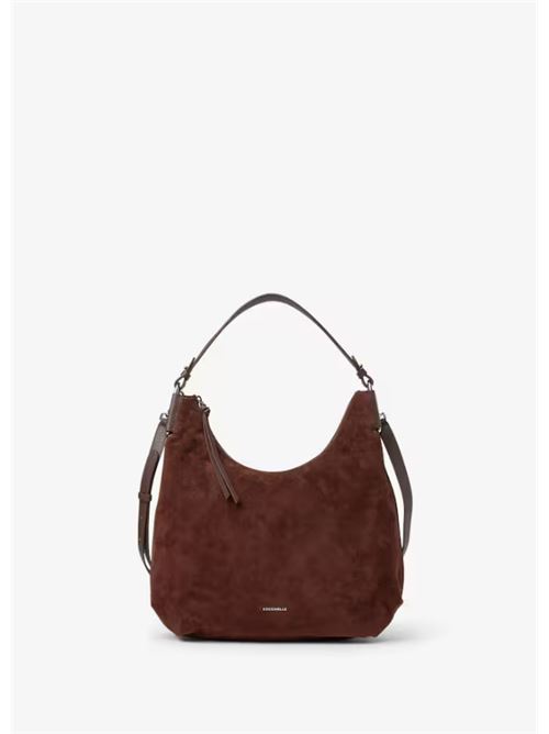 REBEKKA SUEDE COCCINELLE | E1T96130101W20 BRUNETTE/BRUNET